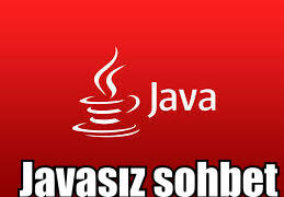 Javasız sohbet